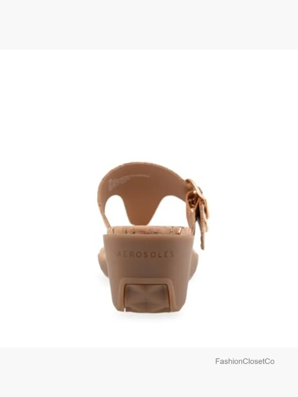 Wedge Sandal with Memory Foam Footbed and Ankle Strap